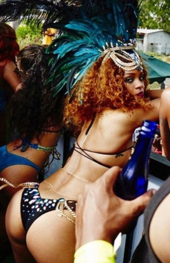 Sluty Rihanna In Barbados Festival 2