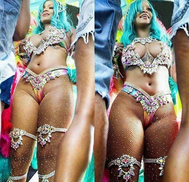 Sluty Rihanna In Barbados Festival