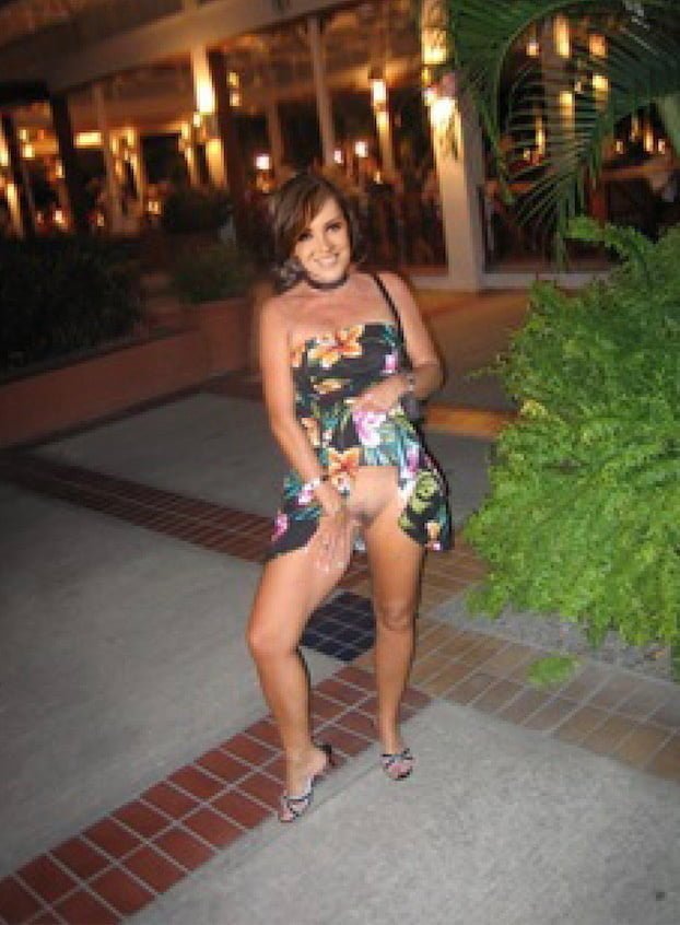 Nude Wives Displayed Outdoors 19