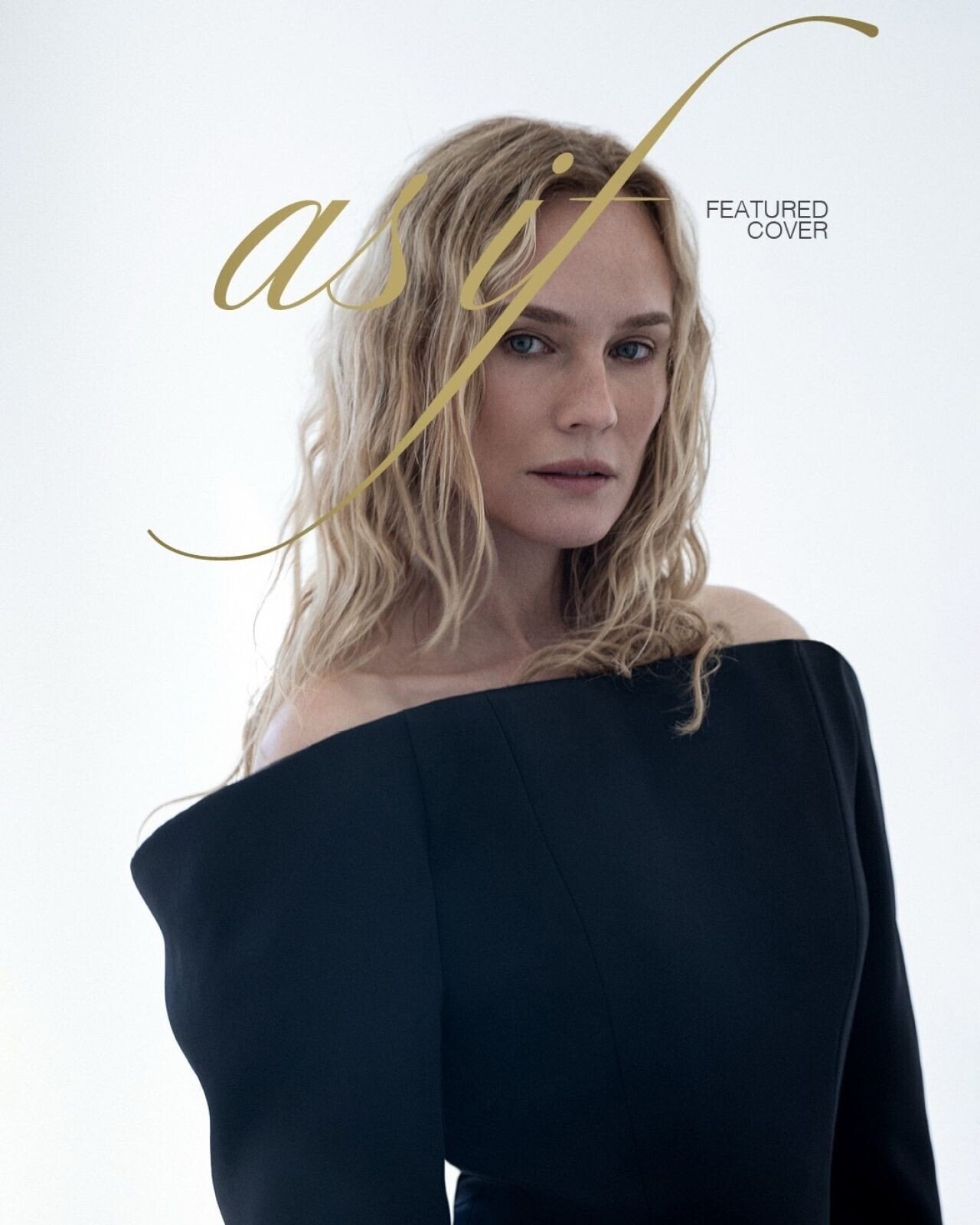 Diane Kruger Stuns in Avant-Garde Asif Magazine 2025 Photoshoot 3