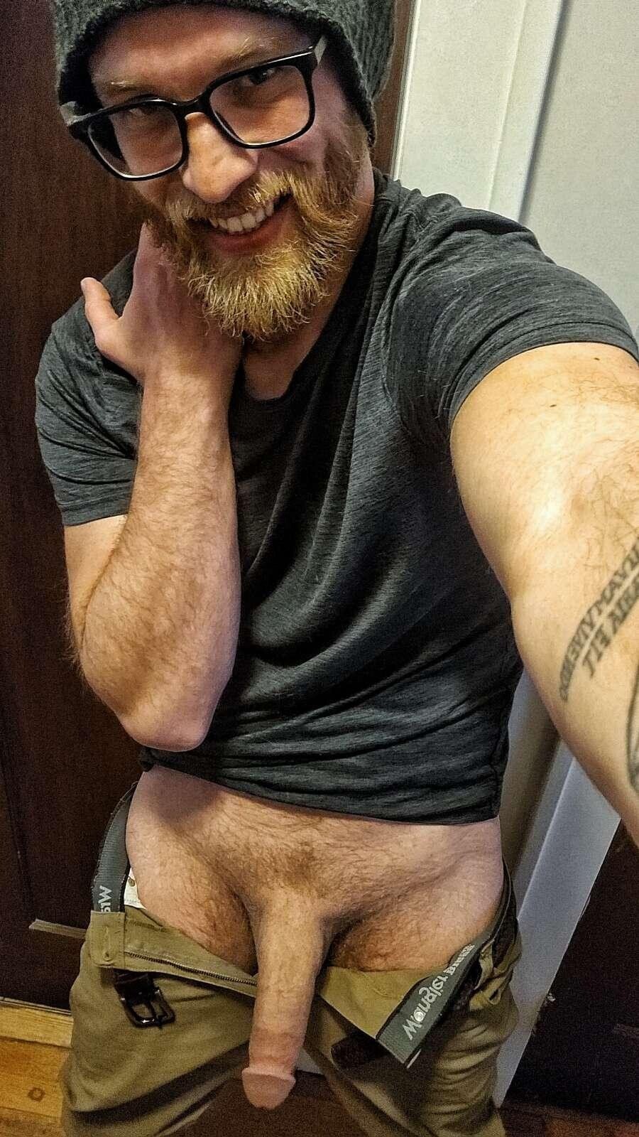 Don’t bother staring at my bulge, I’ll gladly whip it out for you 2