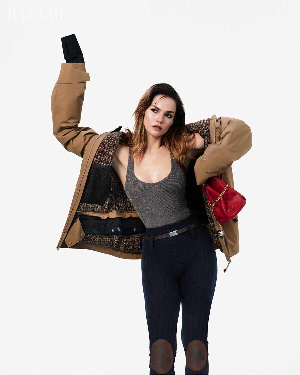 Maia Mitchell for Harper’s BAZAAR Australia | Photoshoot by Georges Antoni | Dec 2025 4