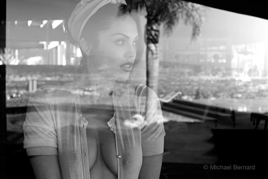 Raquel Pomplun in very Artistic and sexy Black and White shots 3