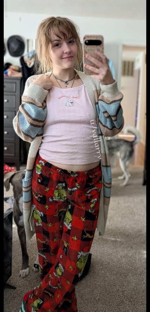 I’m either cozy or naked, there’s not much in between these days 1