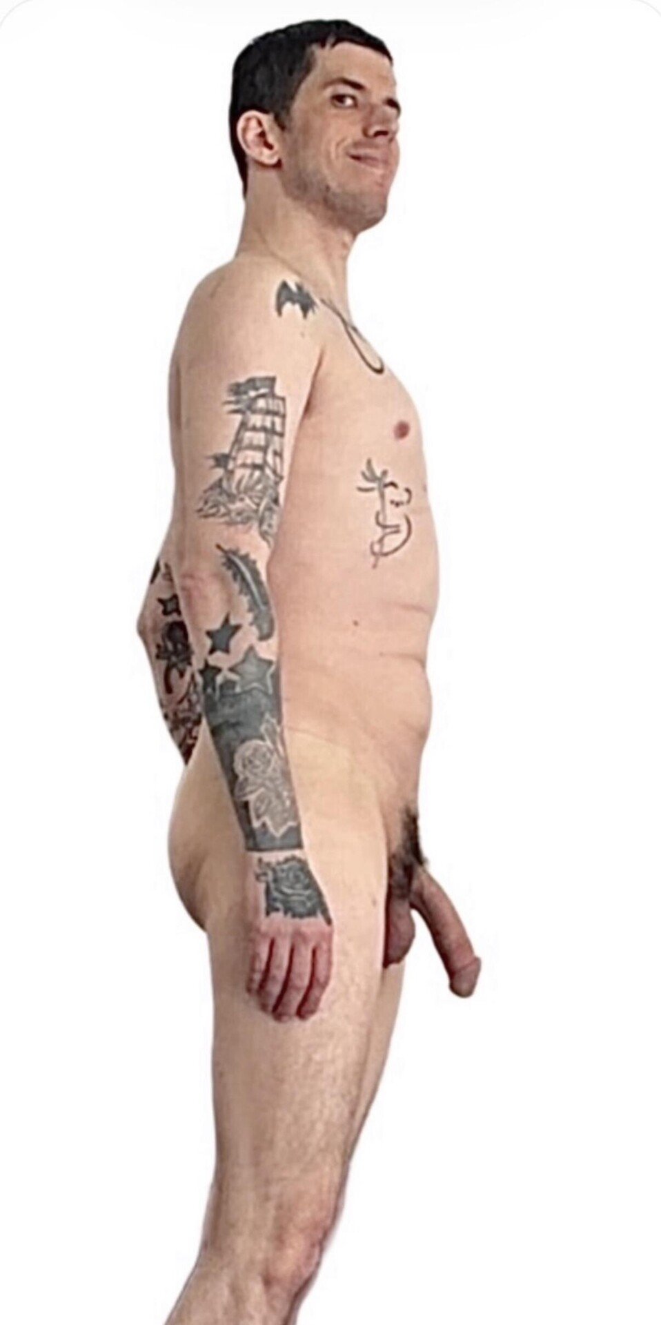 (M) underwear coming off 3