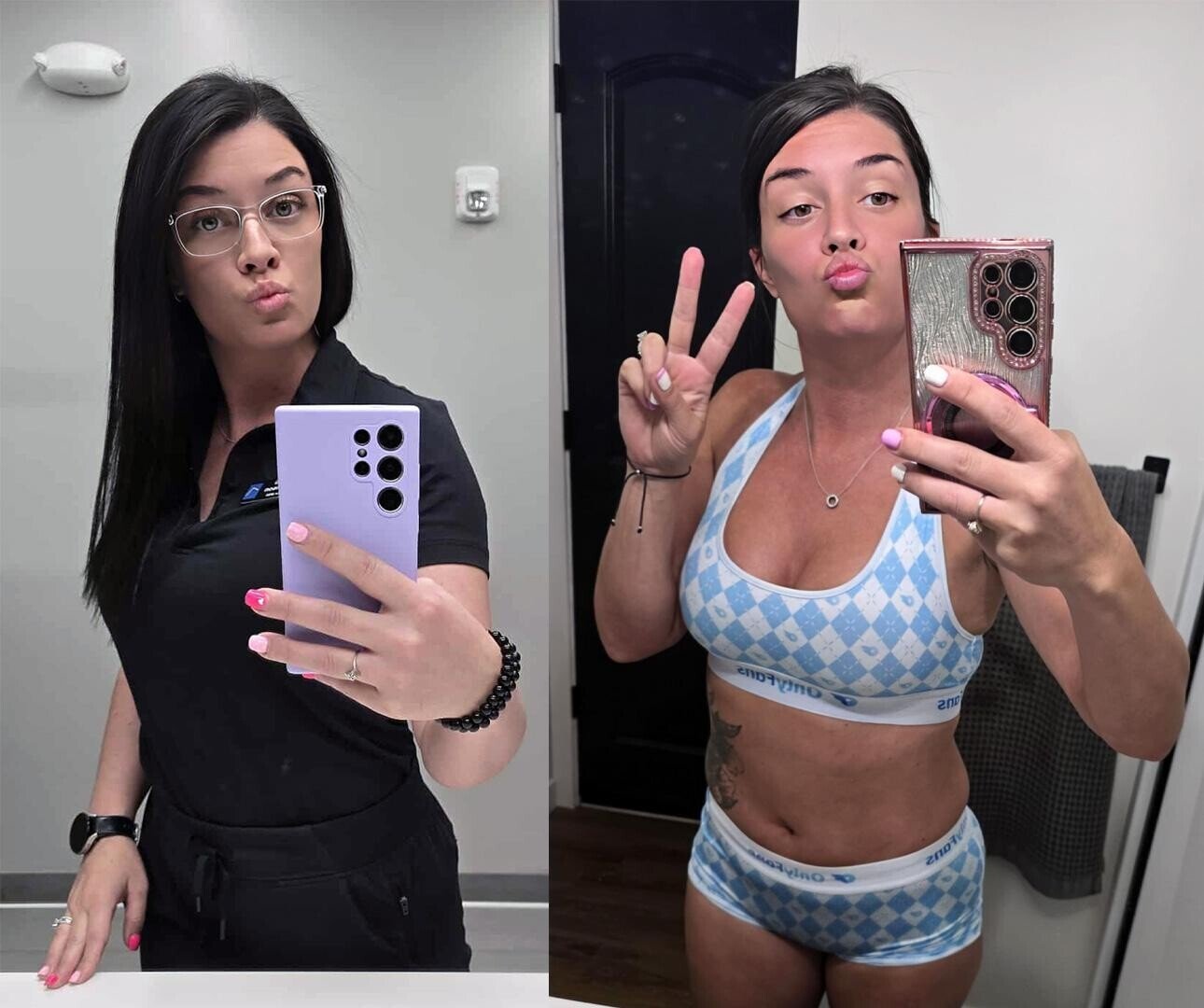 Glasses or No Glasses What version of me would you want? 1