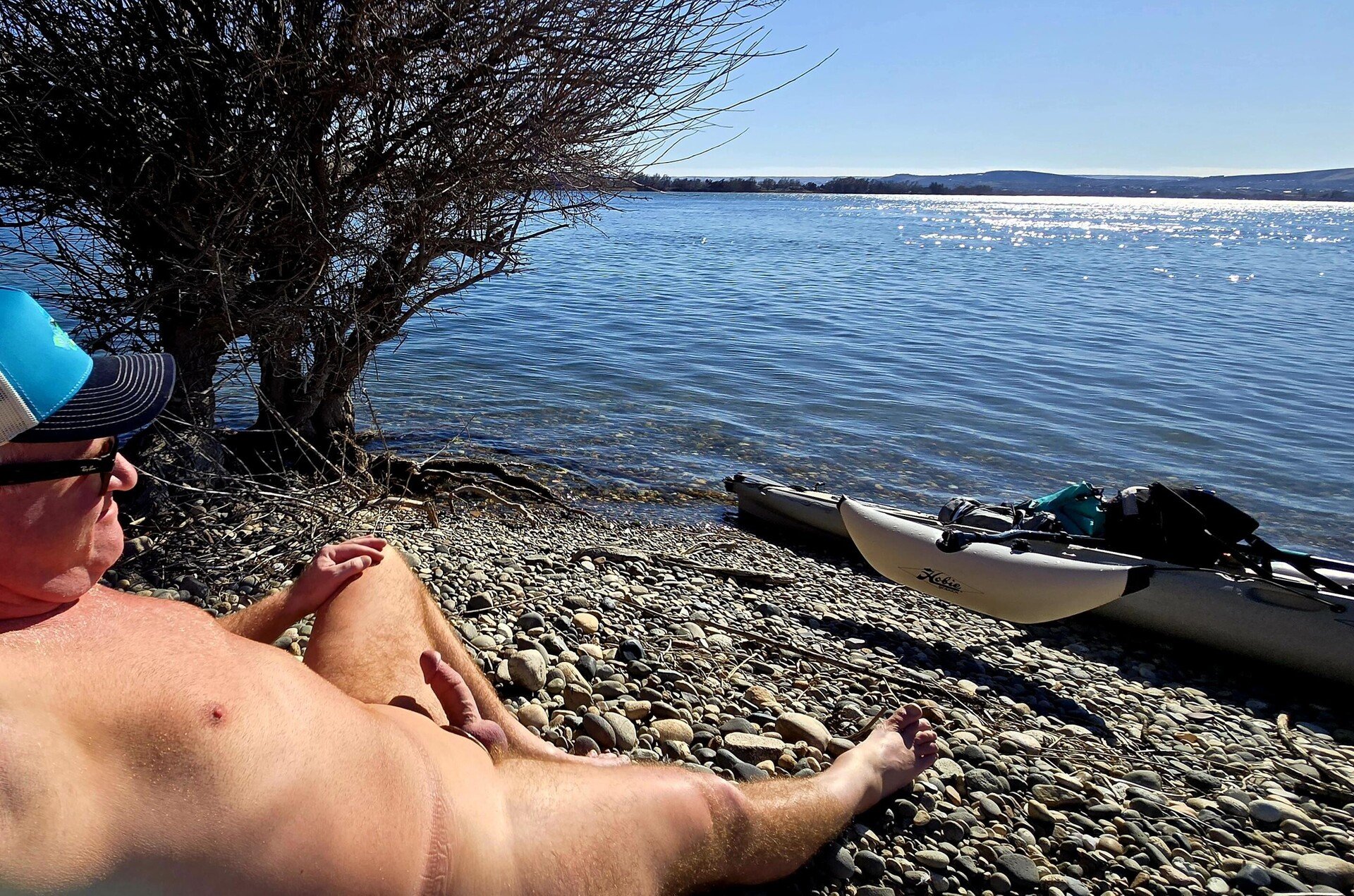 Opening day of nude kayaking season in the PNW! 1